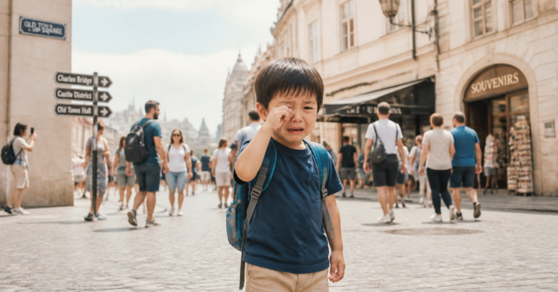 海外旅行で子どもとはぐれたら？今すぐできる対処法と事前対策
