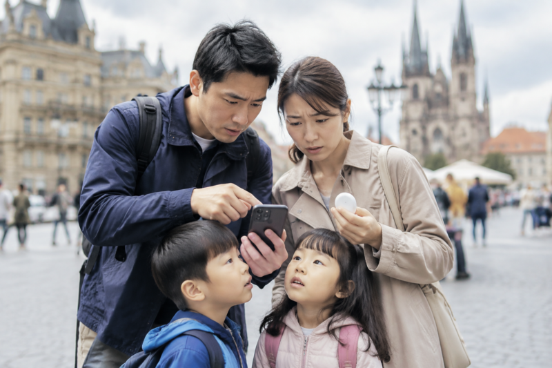 子供の見守り端末が海外で使えないのはなぜ？