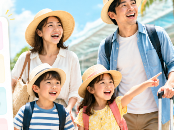 海外旅行の持ち物リスト|子連れ旅行の必需品と迷子対策