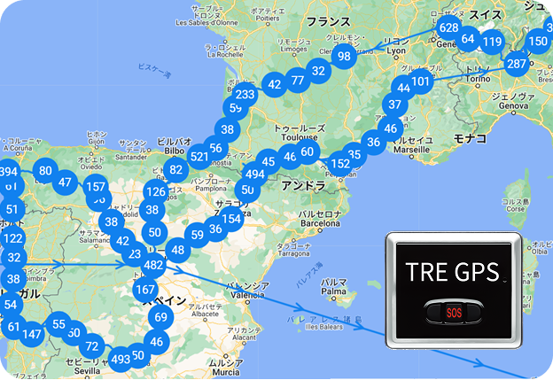 海外履歴　ヨーロッパ周遊